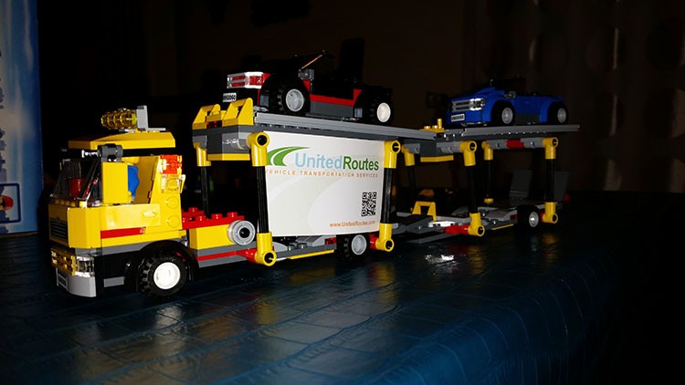 lego city car hauler